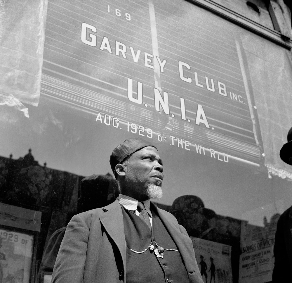 Marcus Garvey Follower, New York, New York, 1943