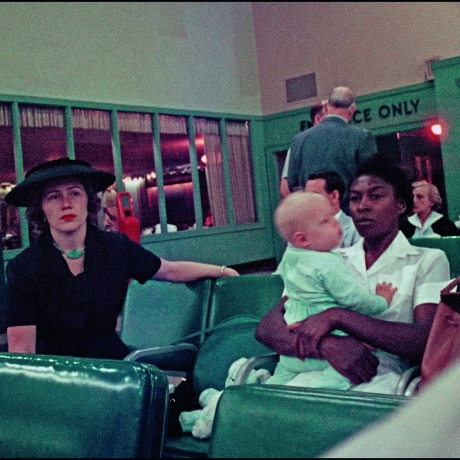 "NewsHour Shares: Who are the women in Gordon Parks’ photo from 1956?"